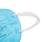 FFP2 Masken in Blau / Türkis. Made in EU, CE Zertifiziert, 10 Stück einzeln verpackt - Medizinische Masken