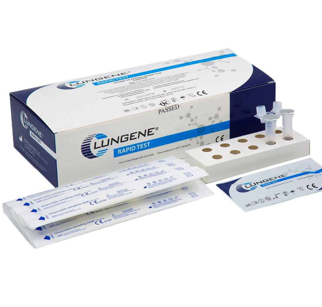 Clungene Covid-19 Antigen Rapid Schnelltest /  PoC - Antigen Test für med. Fachpersonal (25 Stück) - Antigen-Test
