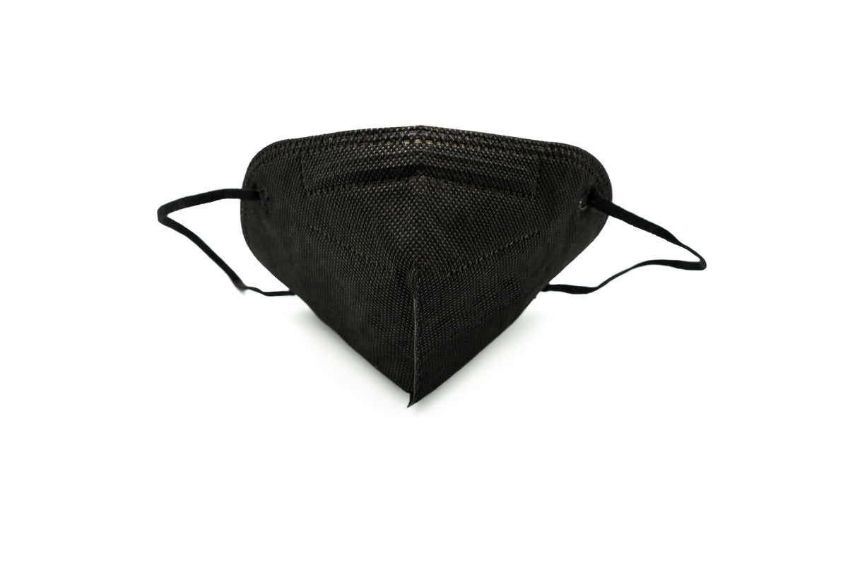 Bequeme FFP2 Masken Schwarz, 30 Stück (einzeln verpackt) | Mundschutzmaske CE 2841 | FAMEX - Atemschutzmasken