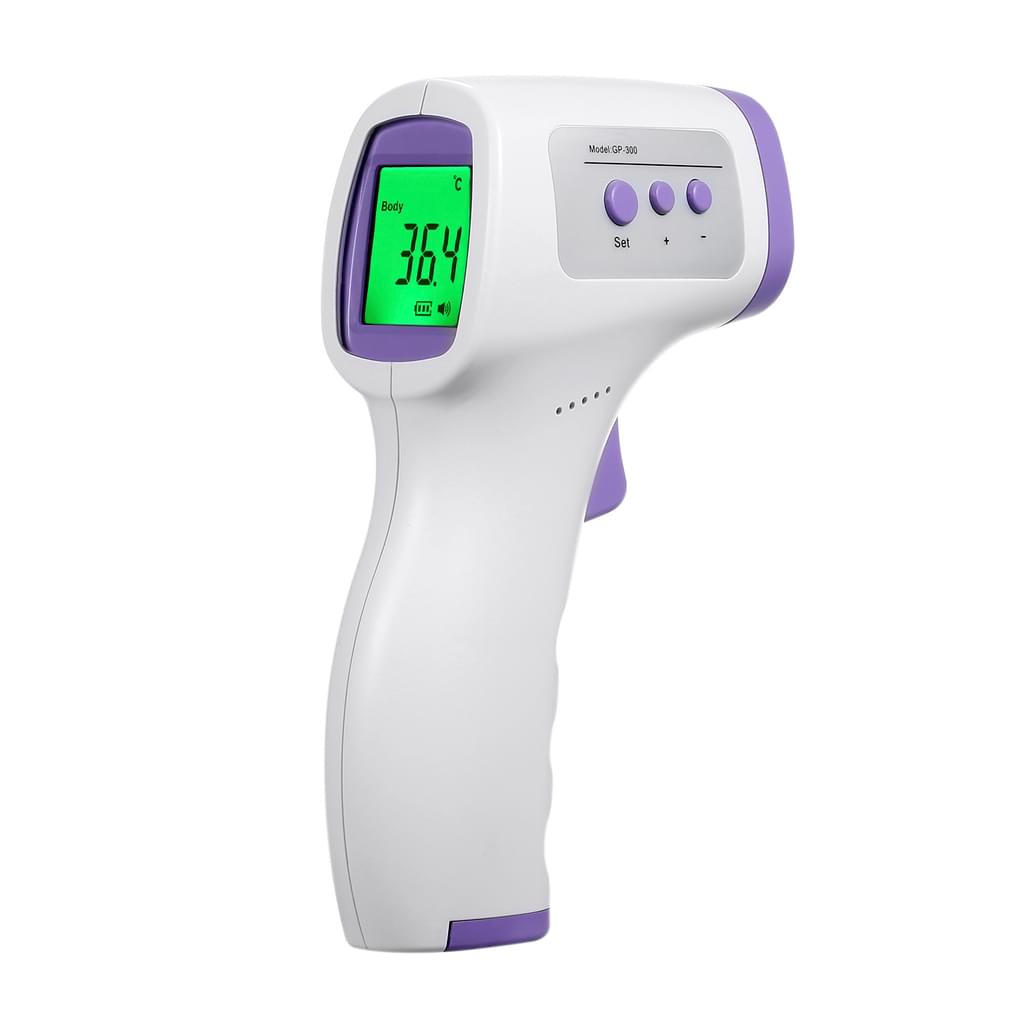 Medizinisches 3in1-Infrarot-Thermometer Kontaktlos für Ohr, Stirn und Luft - Fieberthermometer