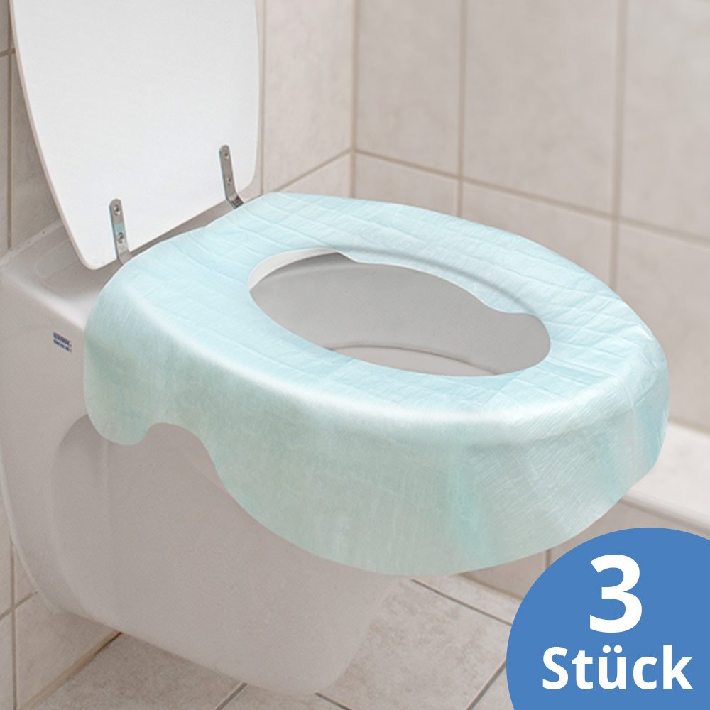 WC-Abdeckung, Einweg-Toilettenauflage 3er Pack WC-Cover von REER, Sitz –   - Hygiene Artikel zum Bestpreis