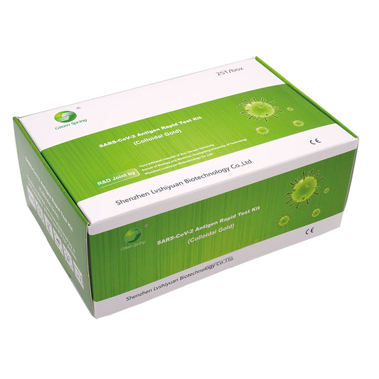 Testsieger: 25x GREEN SPRING® Antigen Schnelltest COVID-19 - Profitest 4in1-Test auch als Lollitest Greenspring - Medizinische Tests
