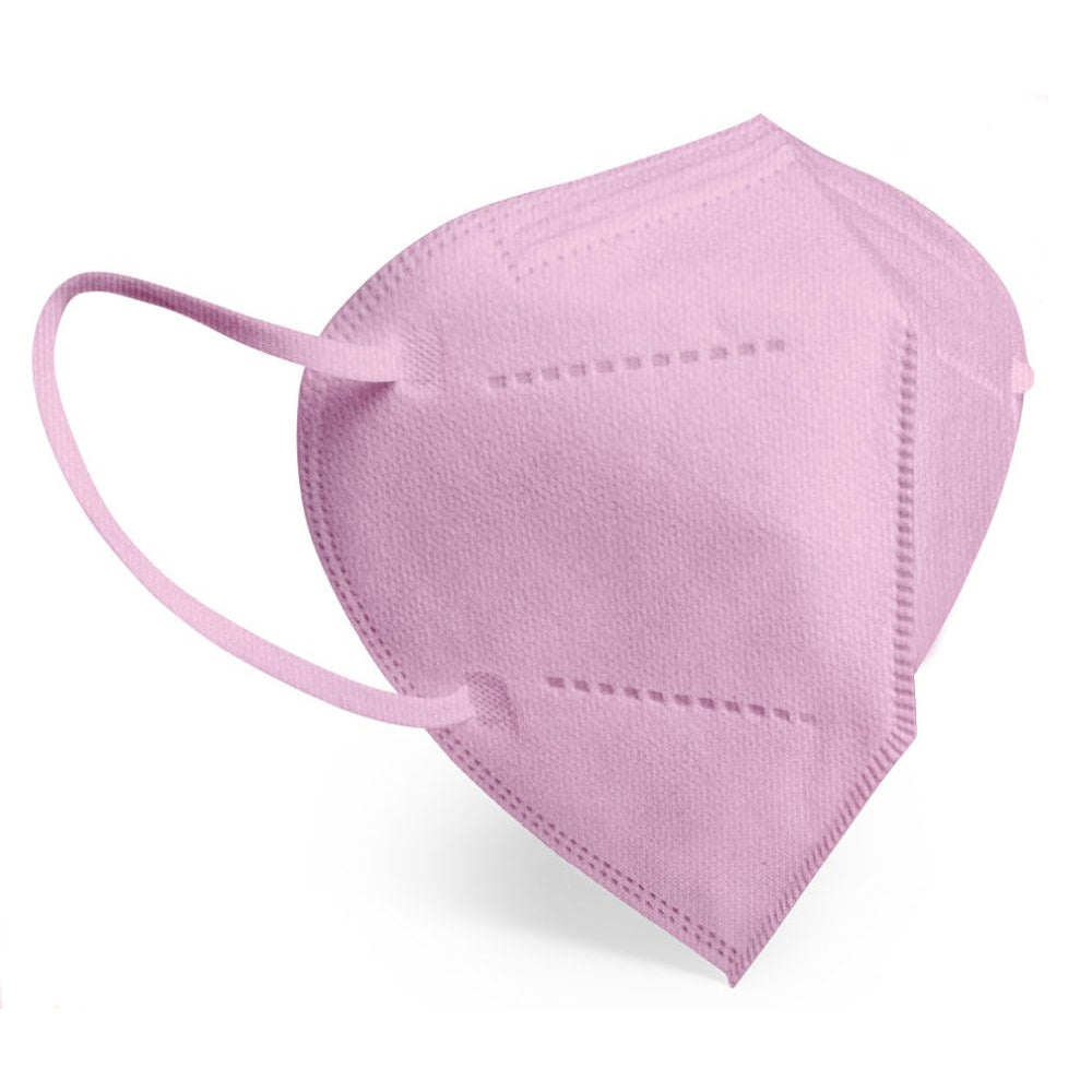 FFP2 in Rosa / Pink | Mundschutzmaske 25 Stück Atemschutzmasken 5-lagig EU CE Zertifiziert - Atemschutzmasken